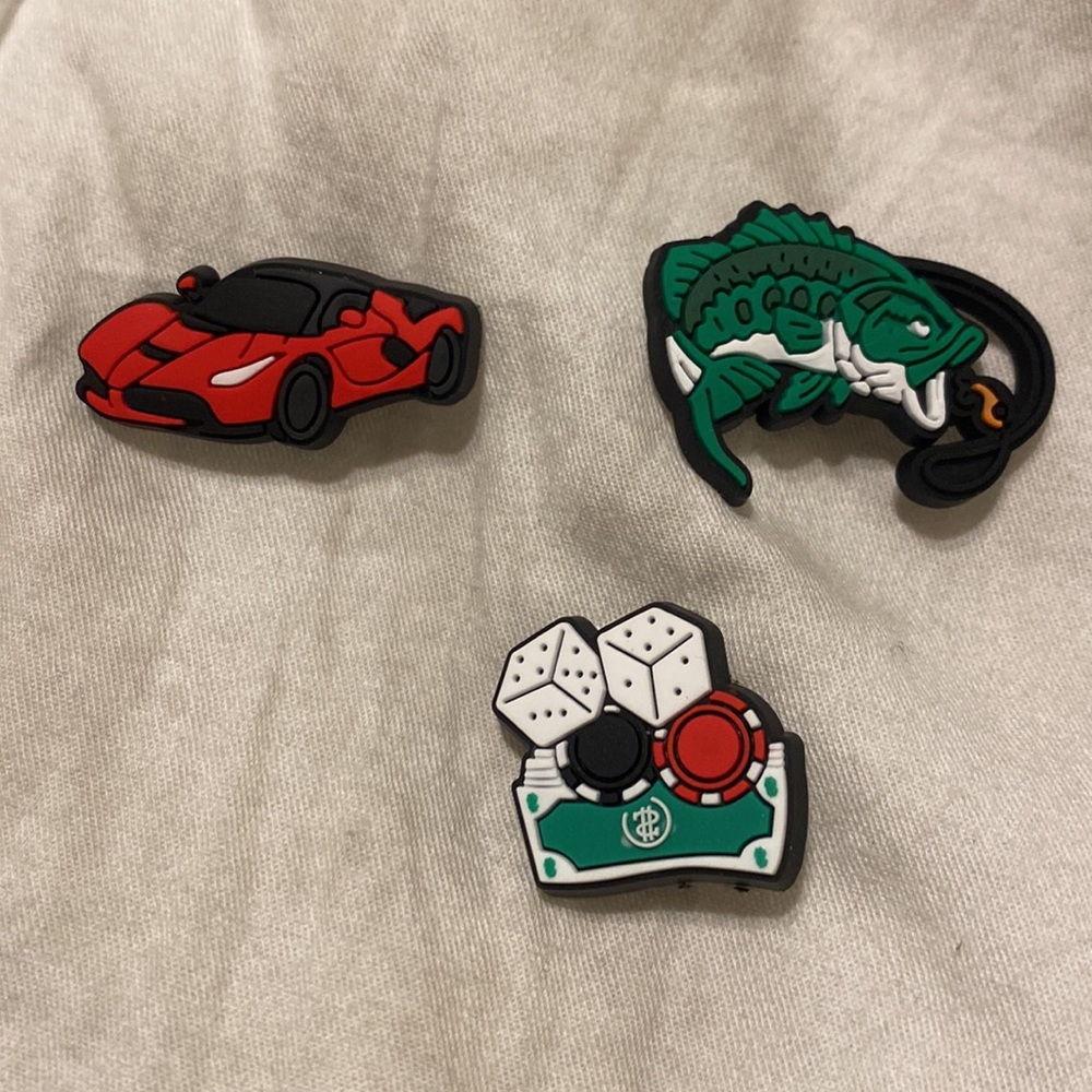 3 Charms for Crocs